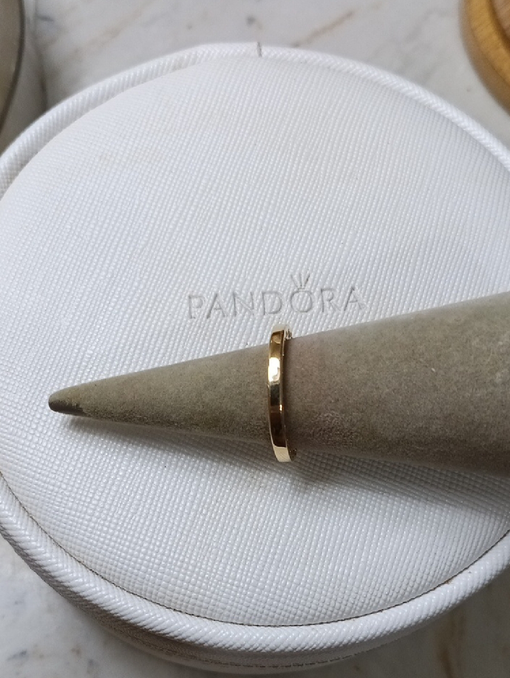 Pandora 14k Solid Gold Hearts Of Pandora Ring